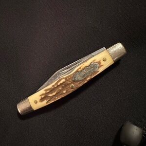 Uncle Henry Stag Handle folding knife